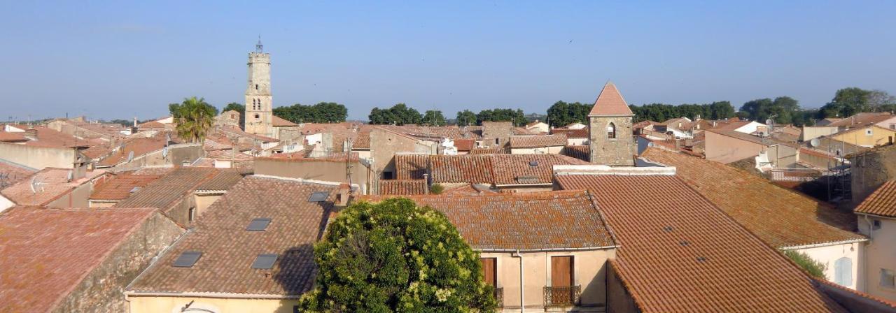 Hotel Las Cigalas Villeneuve-les-Beziers Bagian luar foto