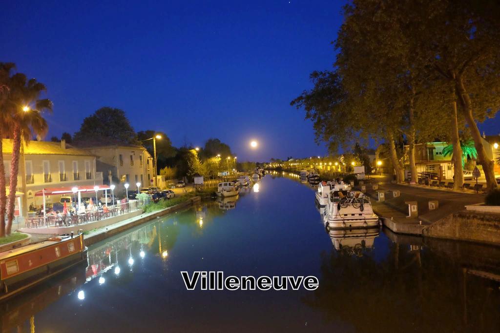 Hotel Las Cigalas Villeneuve-les-Beziers Bagian luar foto